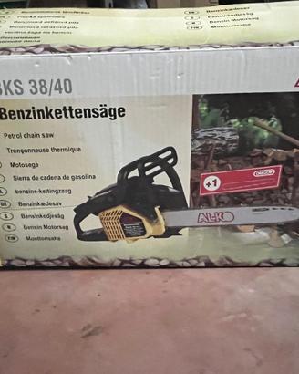 Motosega a scoppio ALKO BKS 38/40 nuova mai usata
