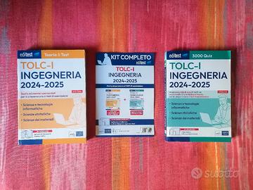 (NUOVO) Kit EdiTEST TOLC-I Ingegneria
