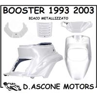 KIT 5 PEZZI CARENE BIANCO METALLIZZATO MBK BOOSTER