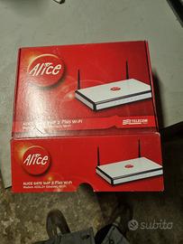 modem adsl ethernet wifi Alice gate voip tim 