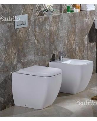 Sanitari filo parete squadrati - Sanitari