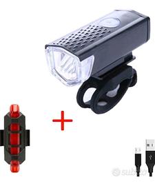luci anteriori e posteriori led per bici quad etc.