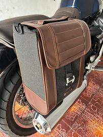 Borse Laterali Cafè Racer Shad SR38 Marrone