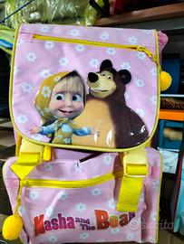 zaini scuola Masha e orso 