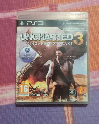 Uncharted 3 ( PS3 ) Senza disco