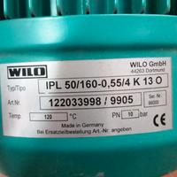 WILO IPL50-160 0,55Kw-4poli 1450 DN50 PN10 KG56