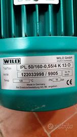 WILO IPL50-160 0,55Kw-4poli 1450 DN50 PN10 KG56