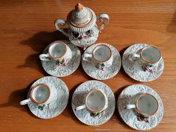 Servizio da caffè Capodimonte anni 50 o 70