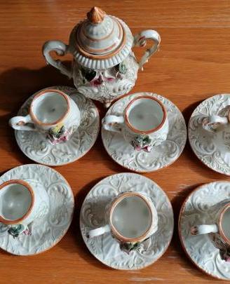 Servizio da caffè Capodimonte anni 50 o 70