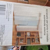 binario x vetrina scorrevoli 