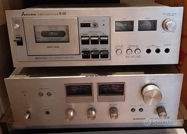 impianto stereo vintage