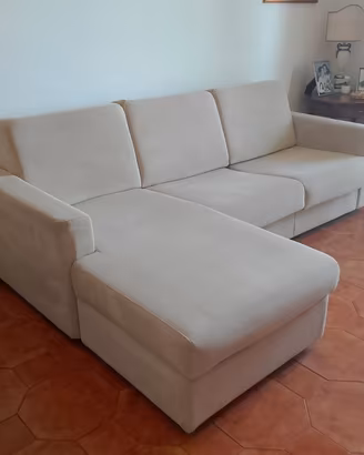 Divano Letto Chateau d'Ax con Penisola contenitore