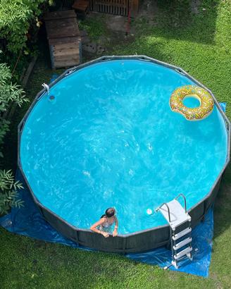 Piscina Intex Greywood 457x122 cm completa – pompa