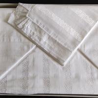 Lenzuola matrimoniali 100% COTONE + Jacquard