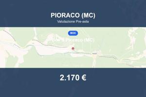 Immobile in asta di 13 m² a Pioraco