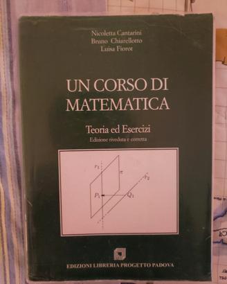 Libro Un Corso di Matematica