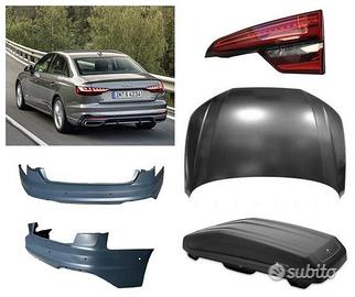 Audi A4 musata parafango cofano cerchi scarico 20