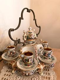 Servizio da caffe Capodimonte