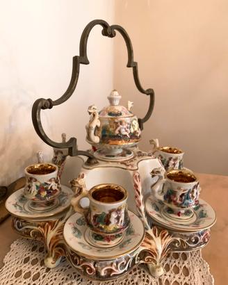Servizio da caffe Capodimonte