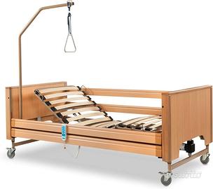 Letto elettrico motorizzato ospedaliero con sponde