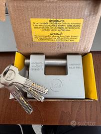 Lucchetto corazzato YALE acciaio cementato