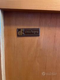 Armadio legno vero 6 ante