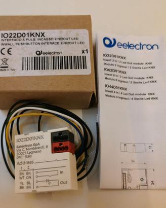 ELECTRON IO22D01KNX - Modulo 2 In / 2 out