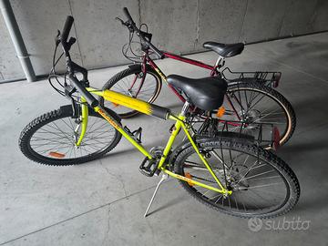 n. 2 biciclette Mtb 26 uomo