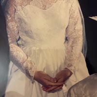 Abito da sposa in pizzo