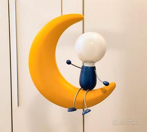 lampadario mezza luna