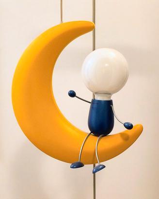 lampadario mezza luna