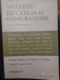 De Catilinae coniuratione, Sallustio