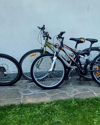 Mountain bike lotto 4 biciclette