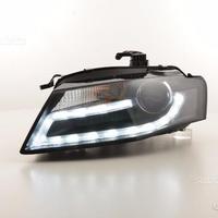 Fari Daylight Led AUDI A4 B8-8K 07-11 NERI