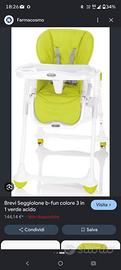 Seggiolone pappa Brevi B-Fun