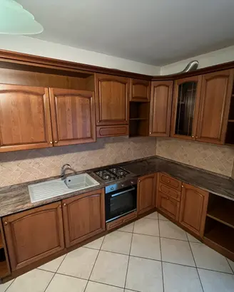 Cucina angolare in marmo
