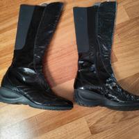 Stivali donna in pelle Janet taglia 38