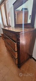 Cassettiera in legno