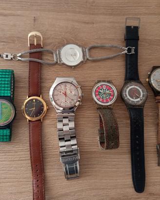 Swatch in blocco 