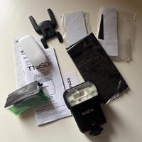 Flash fotografico Godox TT350F x Fujifilm