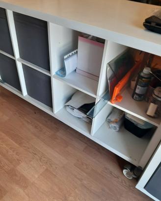 scaffali kallax ikea serie da 4 pezzi 