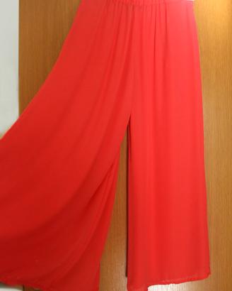Pantaloni palazzo donna leggero e fluente Viscosa