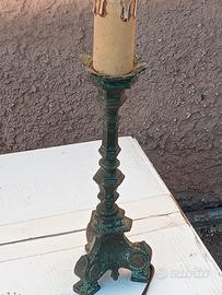 coppia luce comodino vintage