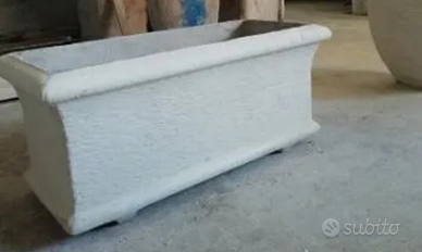 Vaso Bocciardato fioriera