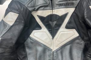 Giacca moto dainese in pelle tg 48