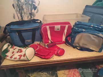 kit borsa termica con portabottiglie 