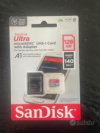 Micro SD 128gb nuova