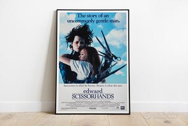 Poster Locandina Film "Edward mani di forbice"