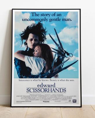 Poster Locandina Film "Edward mani di forbice"