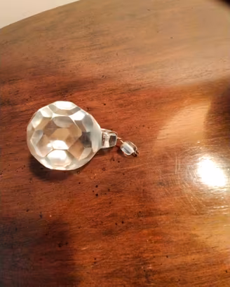 boccia sfaccettata x lampadario a gocce
